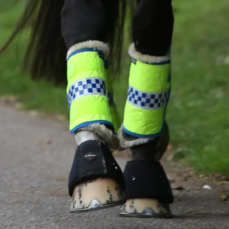 Equisafety Polite Leg Boots - Yellow-1